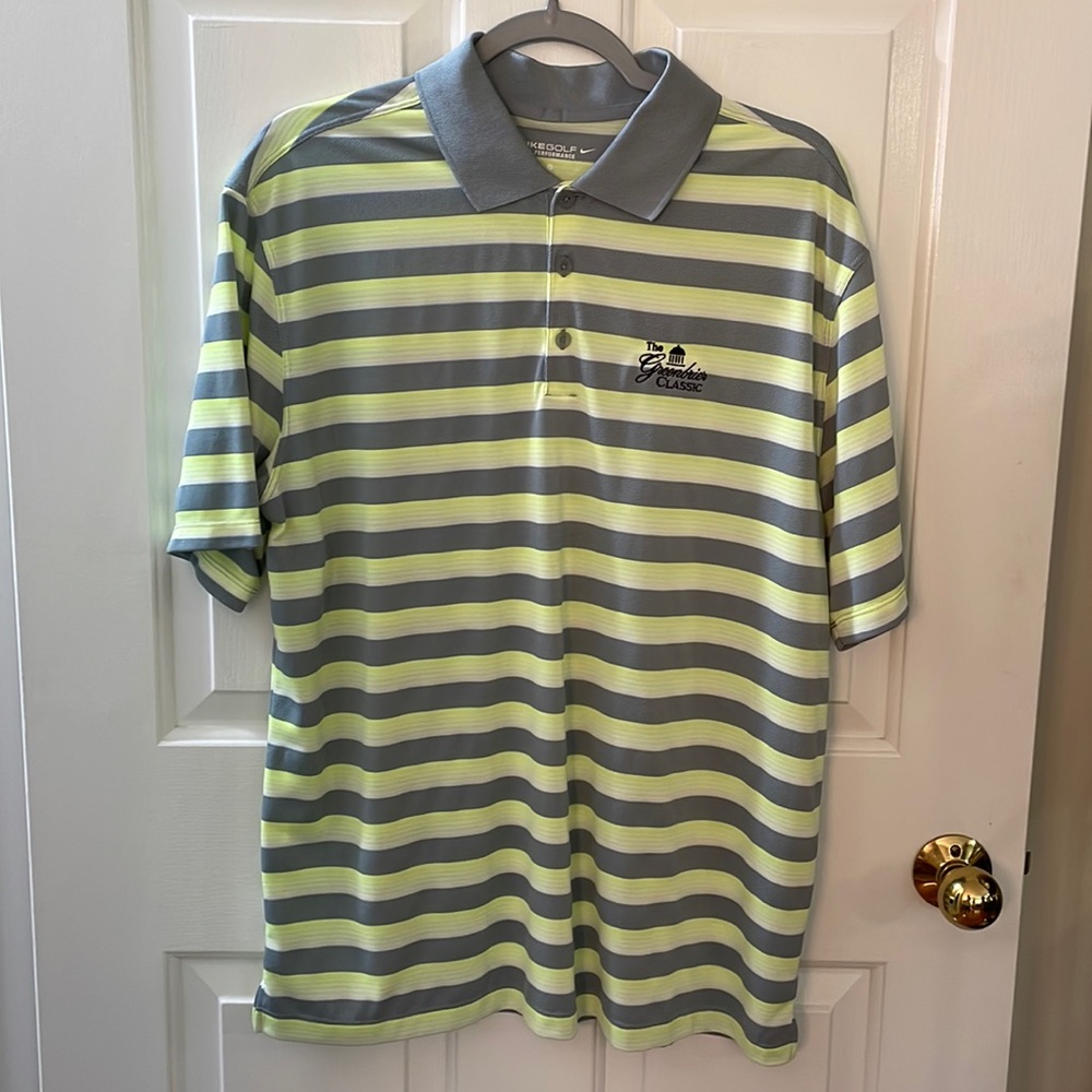 Nike Golf Tour Performance Polo with Greenbrier Classic Tour logo